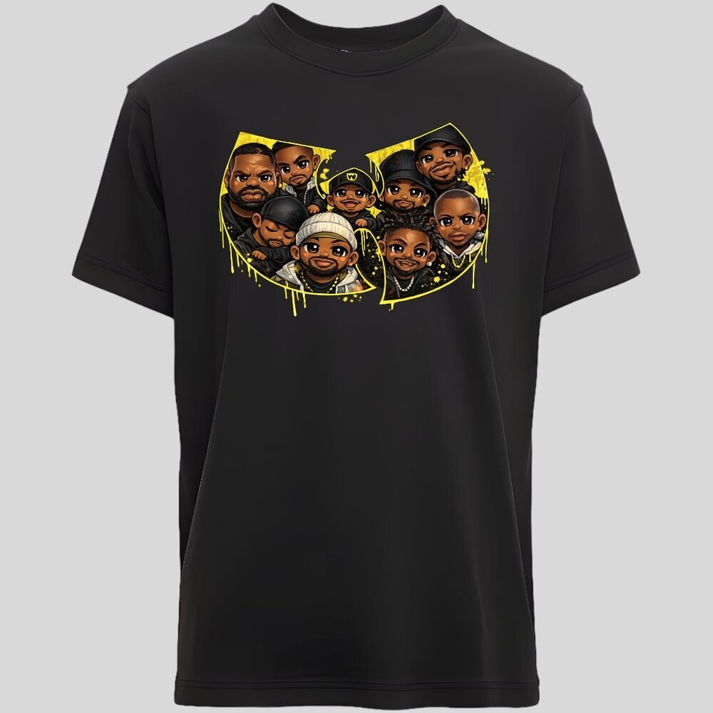 Wu-Tang Clan Animated Graphic Tee Shirt - Final Price